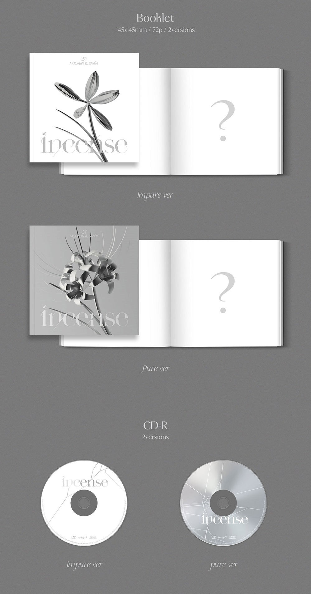 Astro Moonbin And Sanha 3rd Album  - Incense