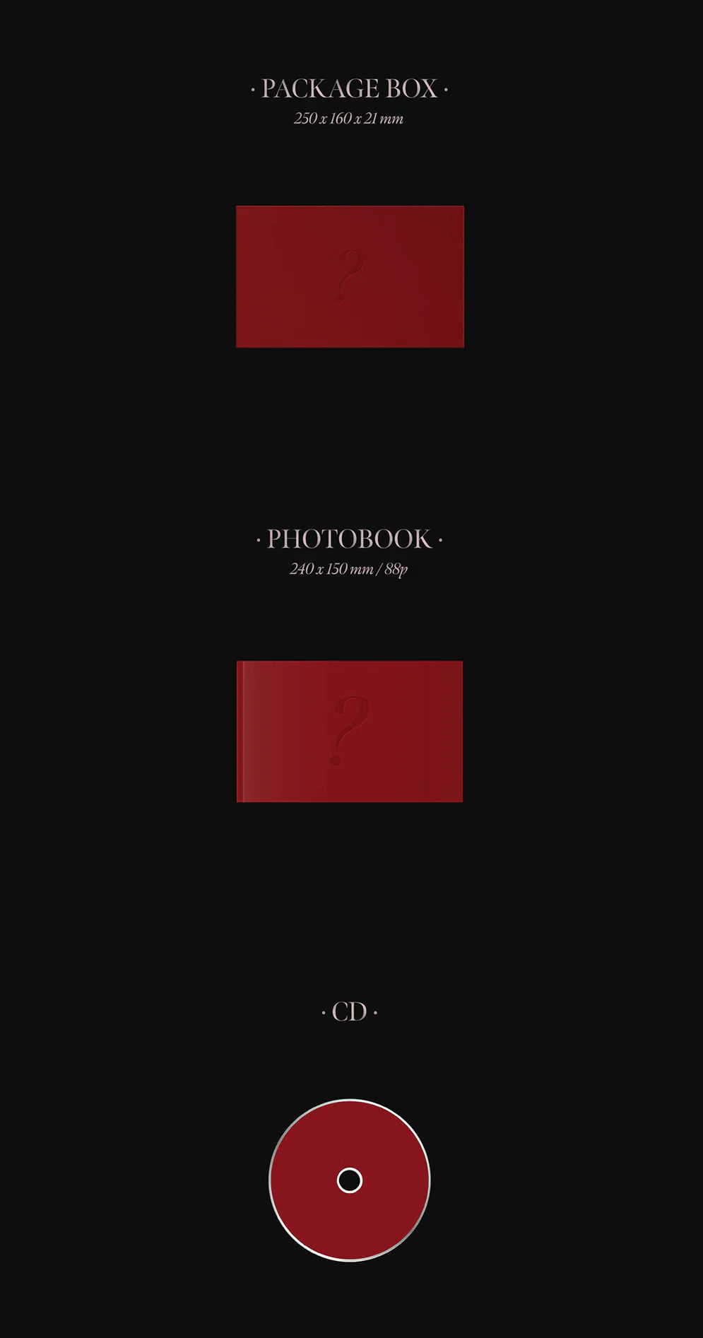 BLACKPINK Jisoo 1st Single Album