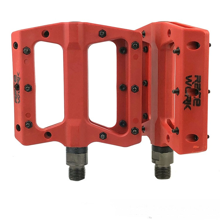 Ultralight Flat Pedals Nylon Bicycle Pedal Mountain Bike Platform Pedals 3 Sealed Bearings Cycling Pedals For Bicycle Mountain Bike Pedals Pedals Bicycle Flat Pedals Bearing Lightweight Platform For Road Mountain Bike