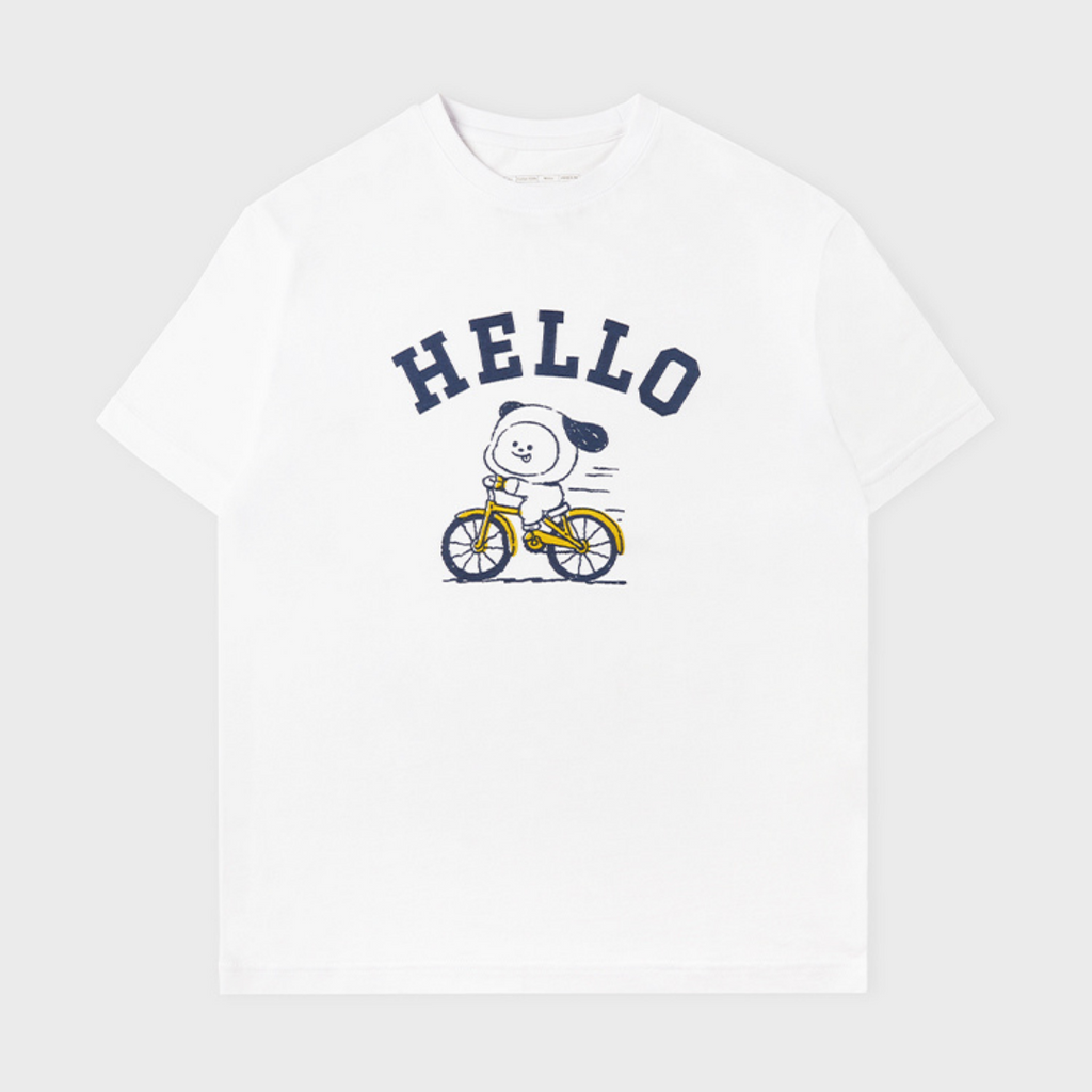 BT21 - Basic Short Sleeve Tshirt White (Chimmy)