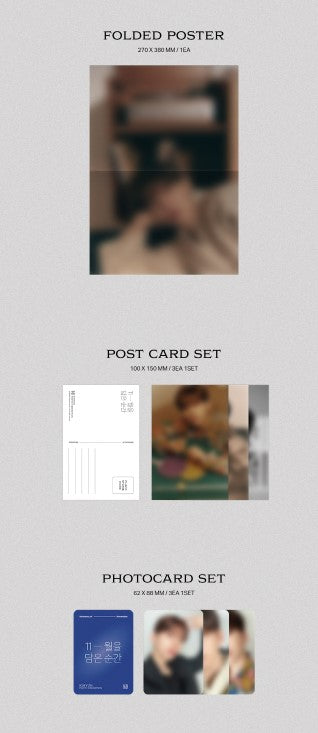 MONSTA X Kihyun Photo Book  - Moments Of November