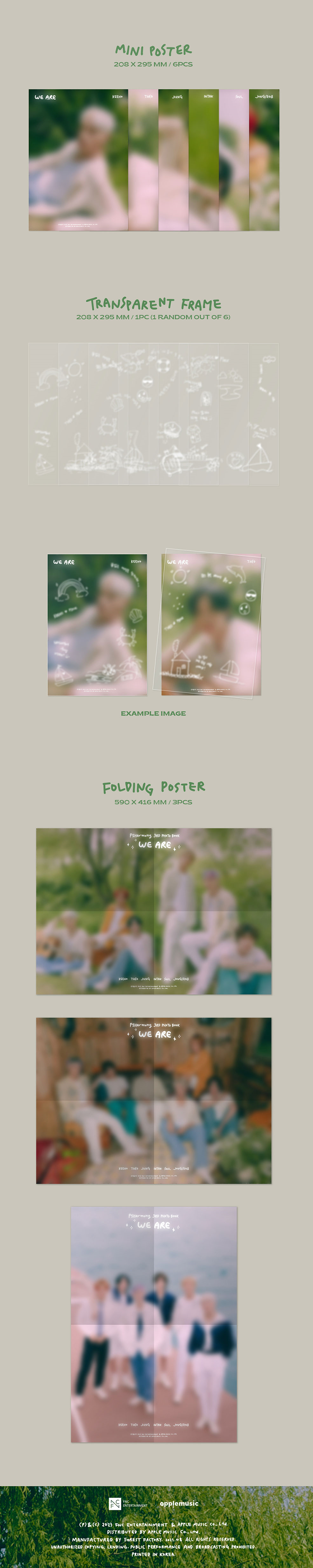 P1Harmony 3rd Photo Book - We Are
