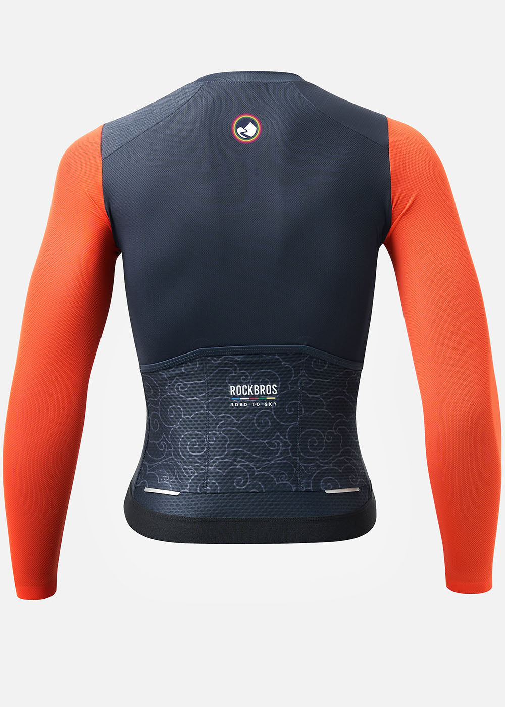 【ROAD TO SKY】 ROCKBROS Cycling Clothes Women's Long-Sleeved Jersey Summer Mountain Road Bicycle Sportswear