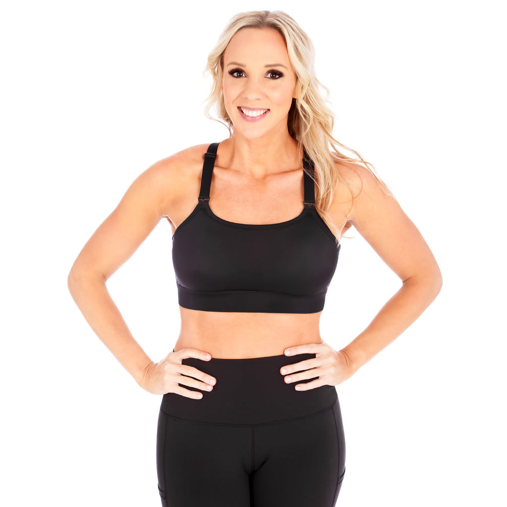 Strappy Back 2.0 Nursing Sports Bra - Final Sale