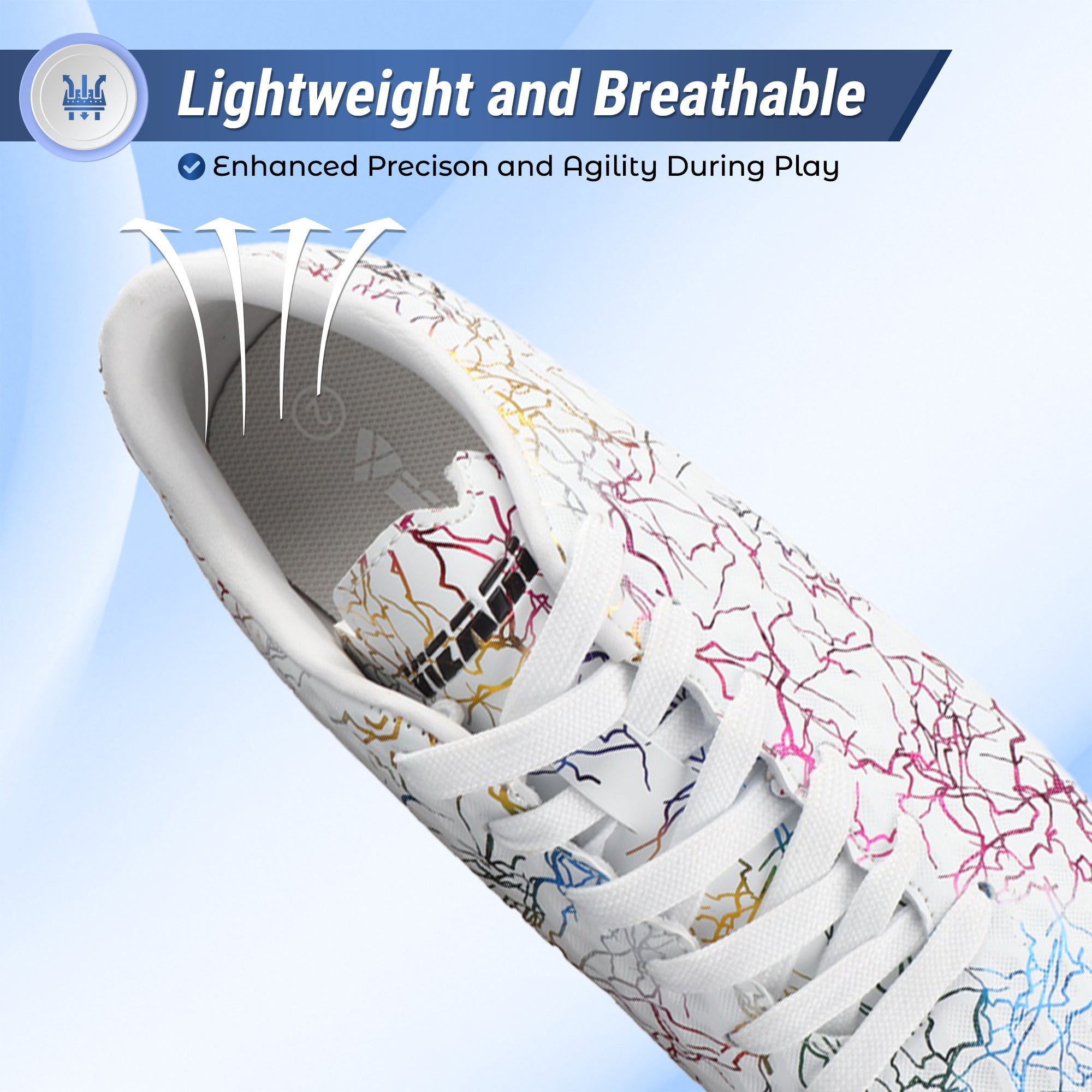 Vizari Zodiac JR Kids Firm Ground (FG) Soccer Cleats – White, Youth Sizes 8C–6Y