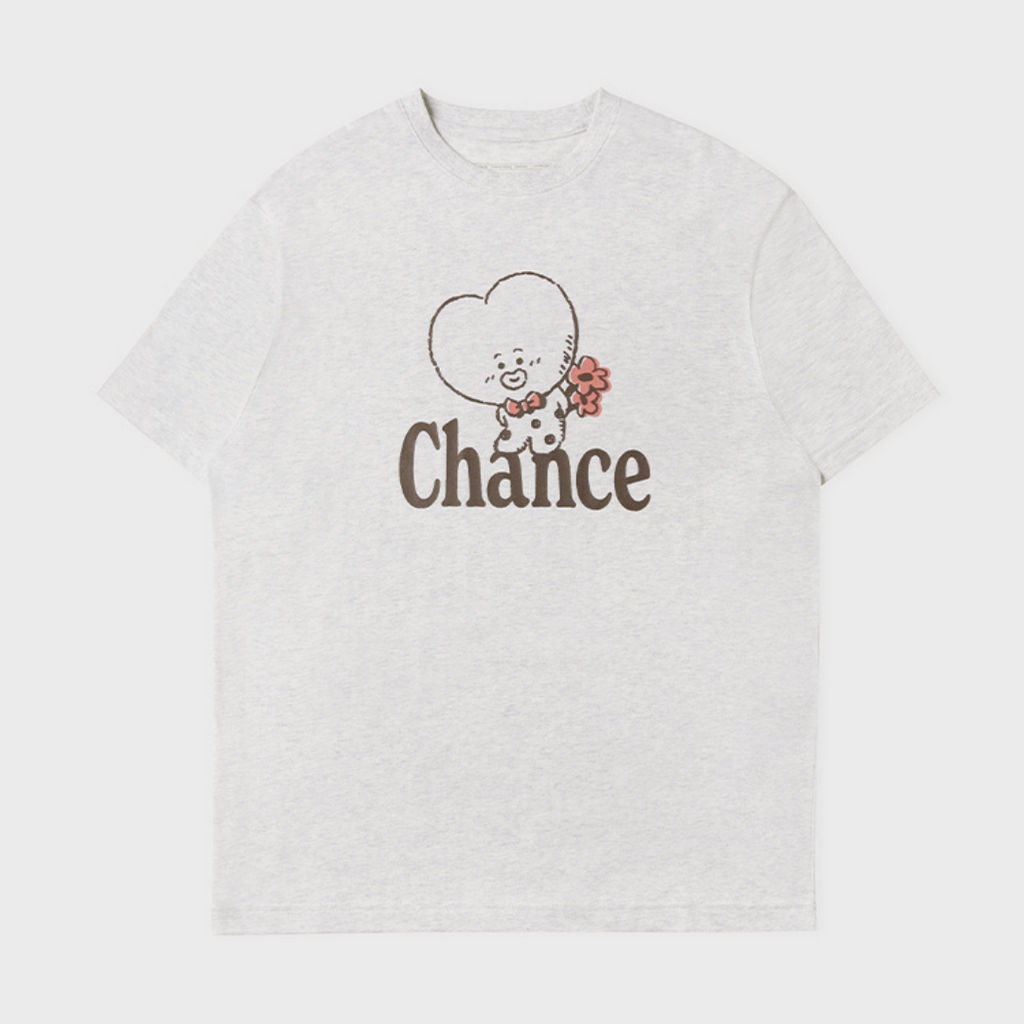 BT21 - Basic Short Sleeve Tshirt Oatmeal (Tata)