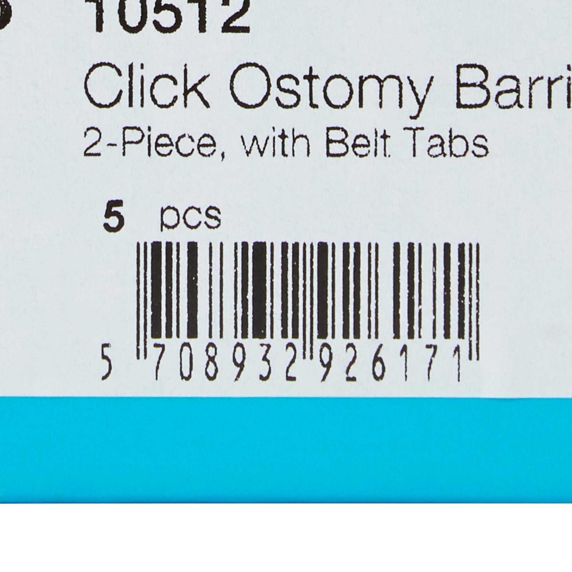SenSura® Mio Click Ostomy Barrier, Trim to Fit 10 – 45 mm, Red Match 10512