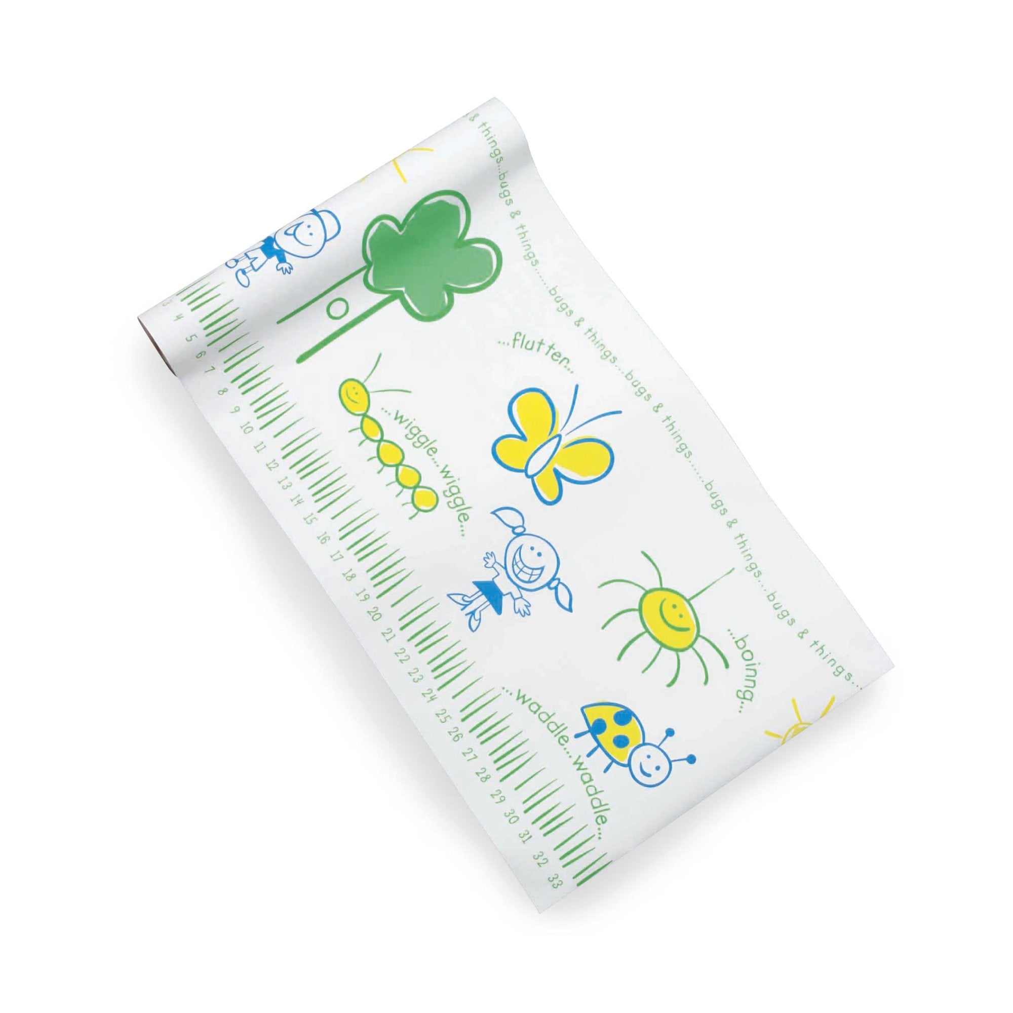McKesson Smooth Table Paper, 18 Inch x 75 Yard, Print (Bugs and Things) 18-981518
