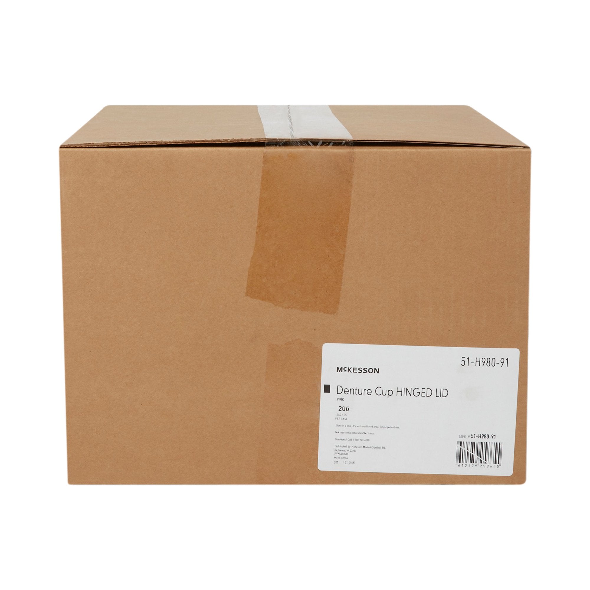 McKesson Disposable Denture Cup 51-H980-91