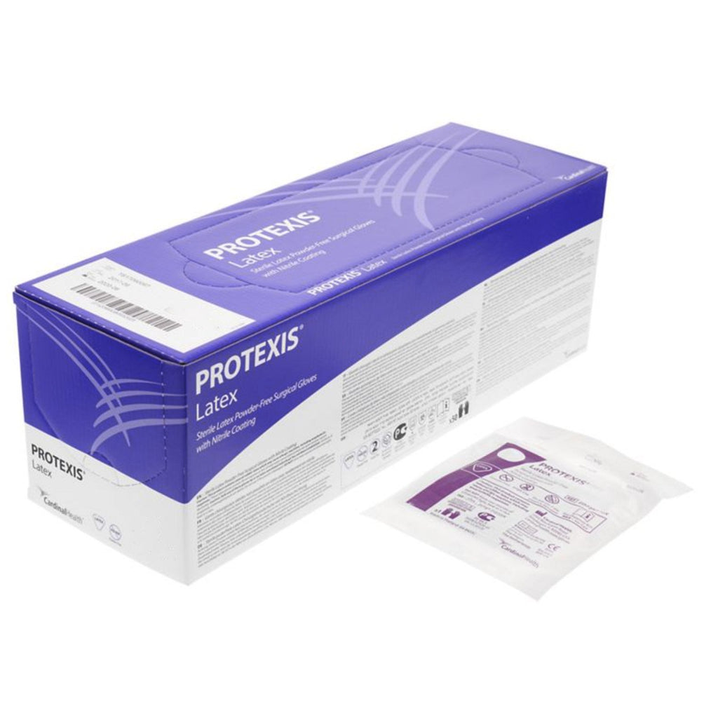 Protexis™ Latex Surgical Gloves with Nitrile Coating, Size 7.5, Light Brown 2D72NS75X