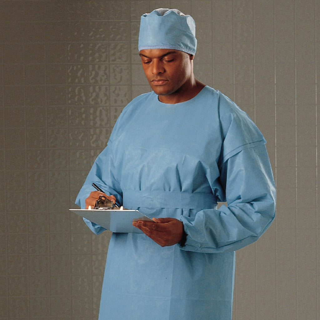Halyard Protective Procedure Gown with Knit Cuffs 69028