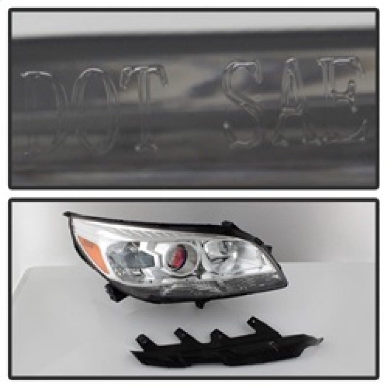 SPYDER xTune 13-15 Chevy Malibu OEM Style Halogen Proj Headlights -OEM Right (HD-JH-CM13-OE-R) 9937057