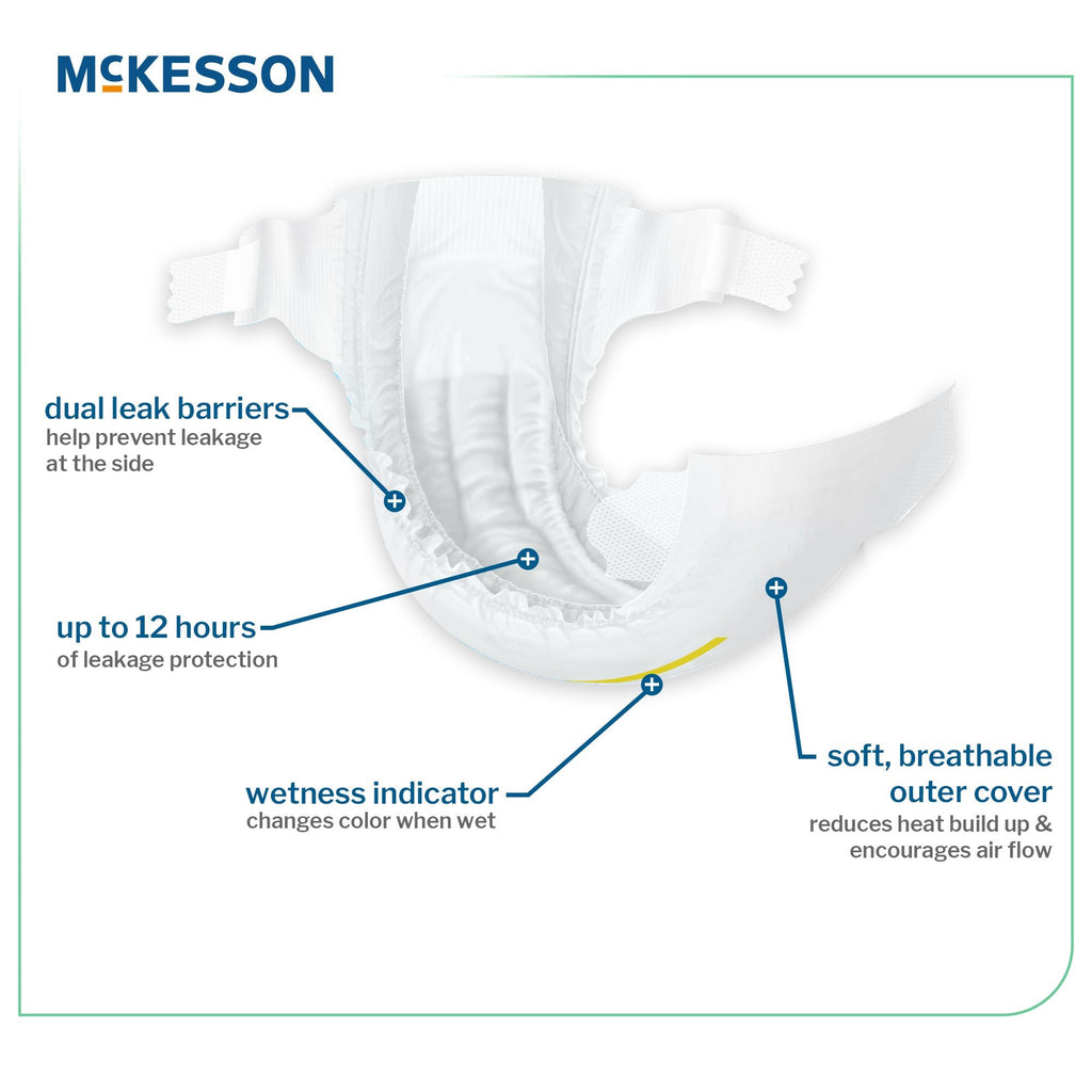 McKesson Baby Diaper, Size 4 BD-SZ4