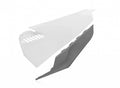 Acerbis Side Panel Vented 20 Wht/Gry 2791621039