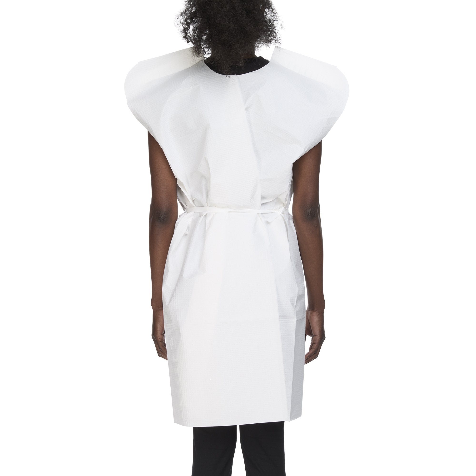 McKesson Patient Exam Gown, One Size Fits Most, White 18-840