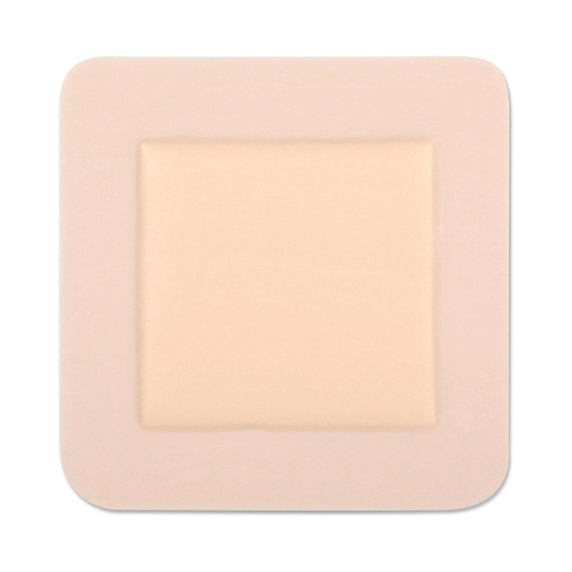 Optifoam® Adhesive with Border Foam Dressing, 4½ x 4½ Inch MSC1044EP