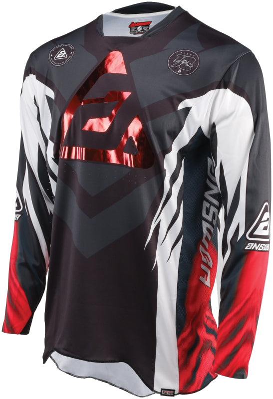 Answer 24 Elite Xotic Jersey Crimson/Black - Medium 442502