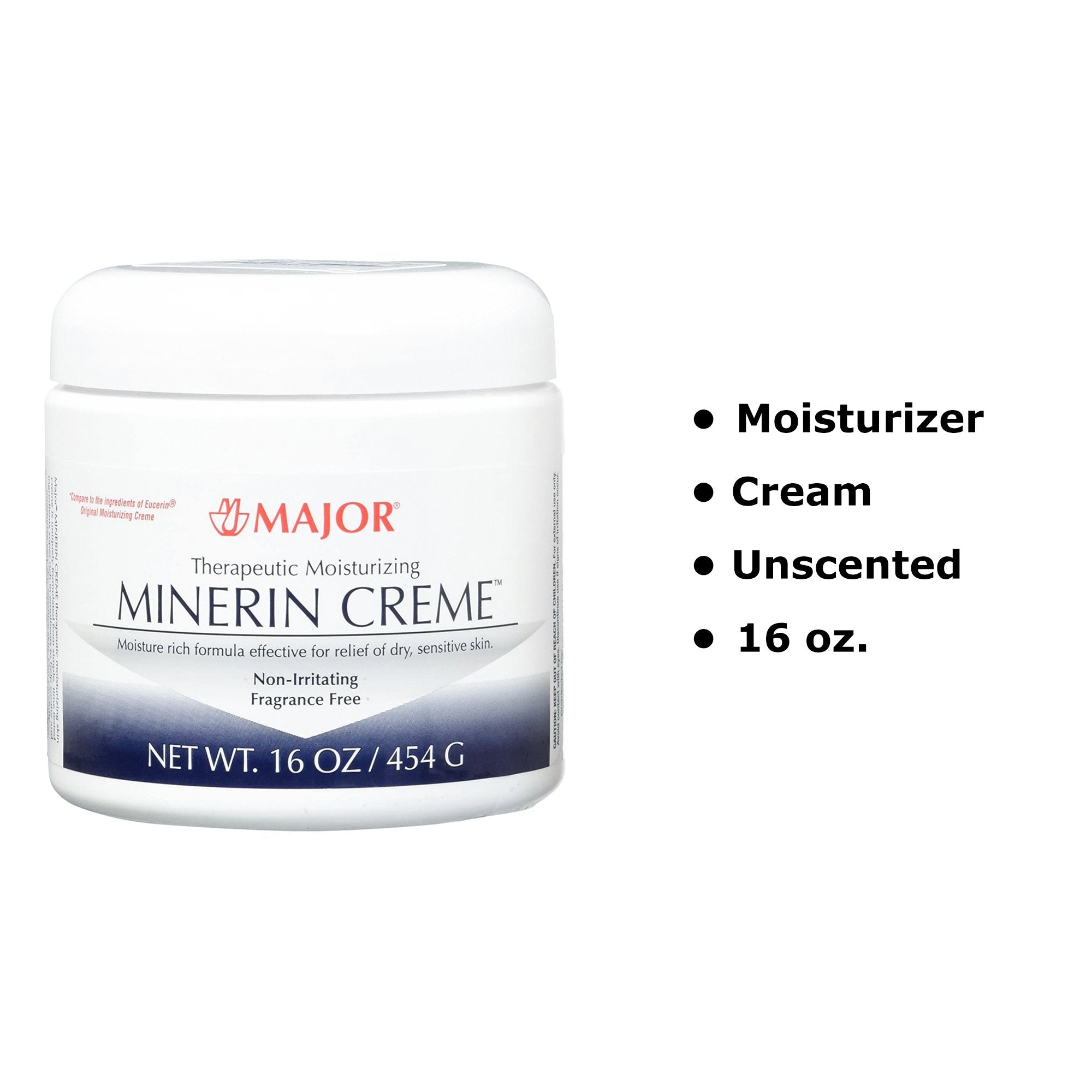 Minerin Creme™ Therapeutic Moisturizer, 16-ounce jar 00904775127