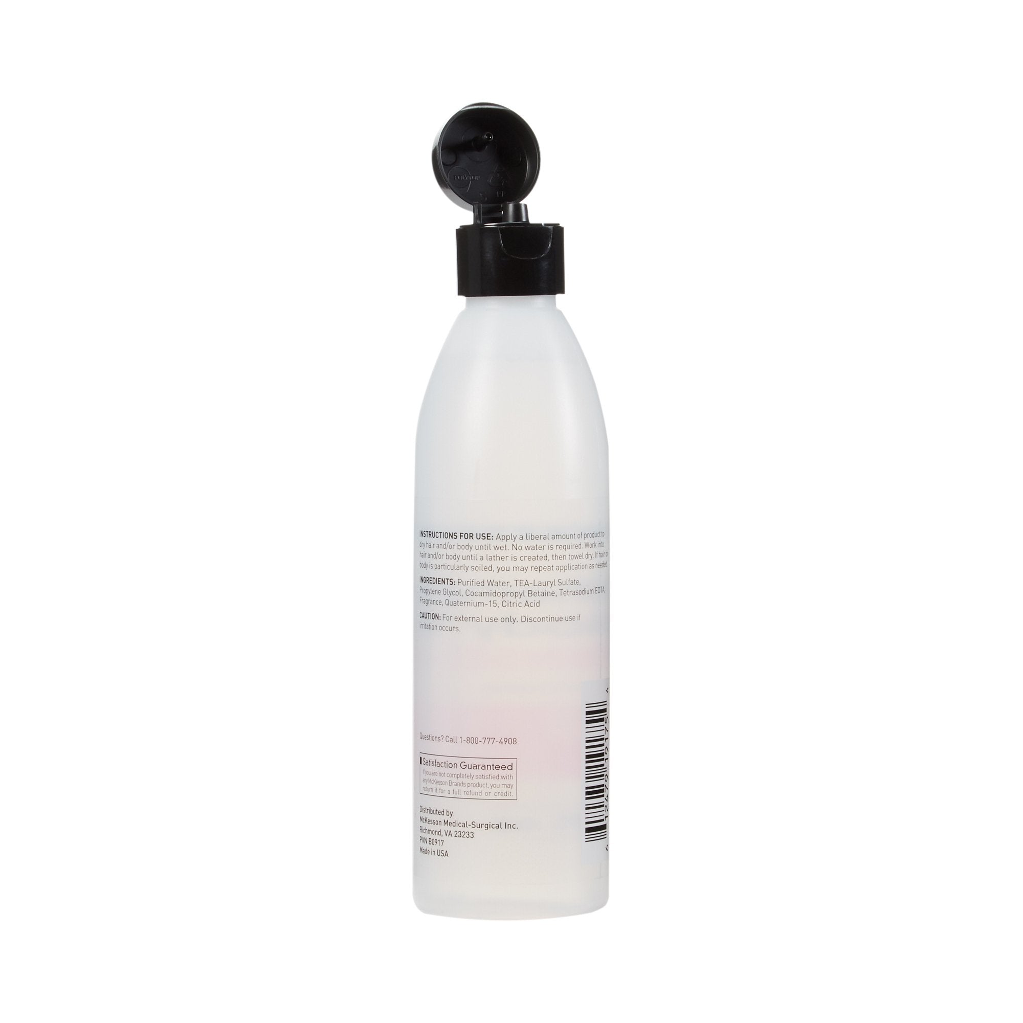 McKesson Rinse-Free Shampoo and Body Wash, 8 oz Bottle 53-27913-8