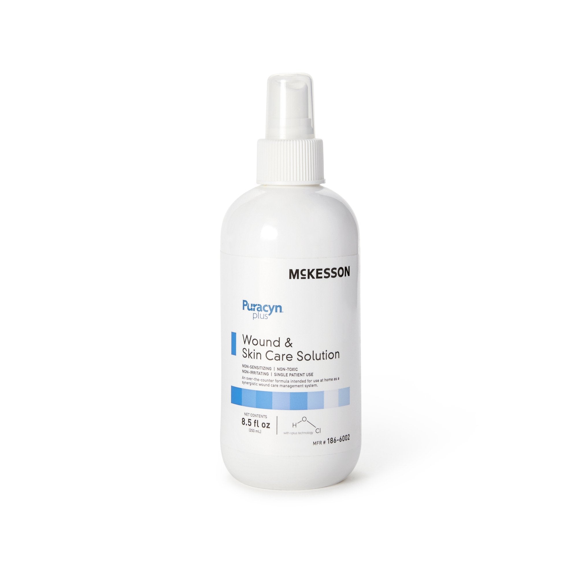 McKesson Puracyn® Plus Wound Irrigation Solution, 8.5-ounce pump bottle 186-6002