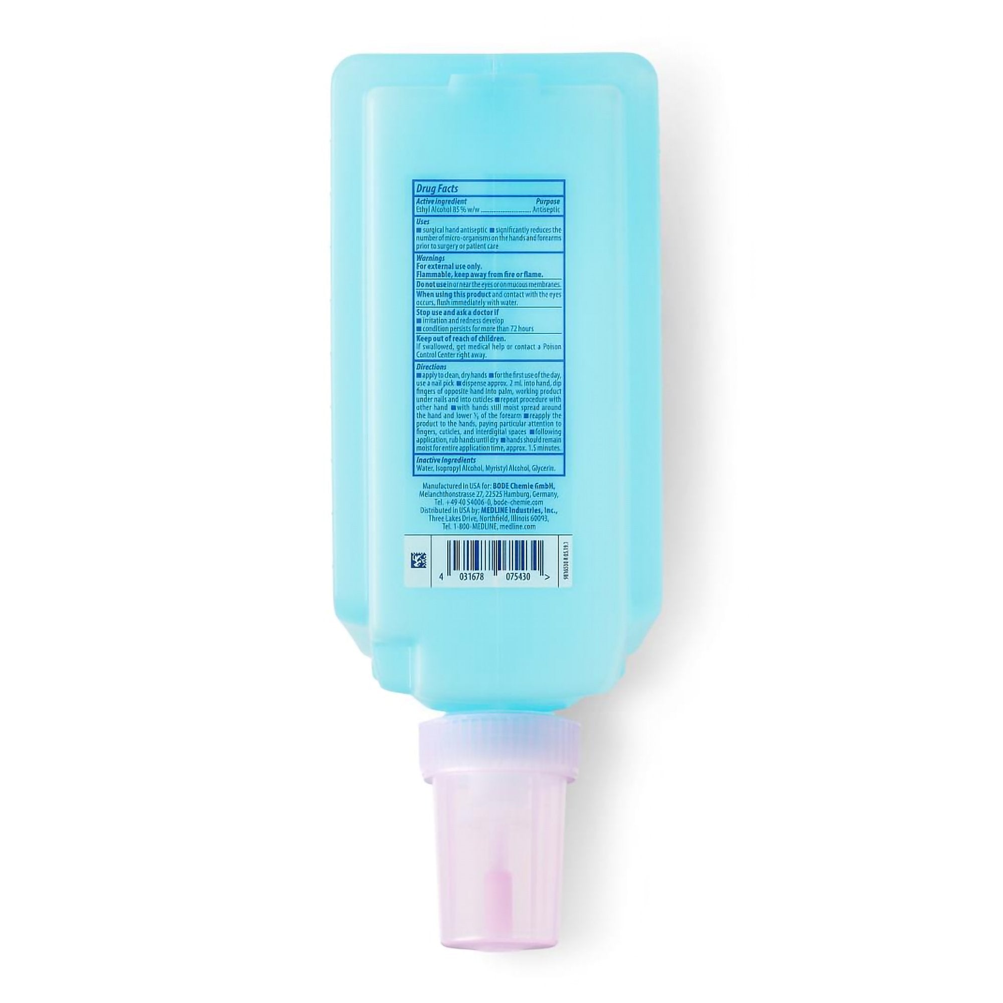 Hand Sanitizer Sterillium® Rub 1 Liter Ethyl Alcohol Liquid Bottle STRLMRUB1000