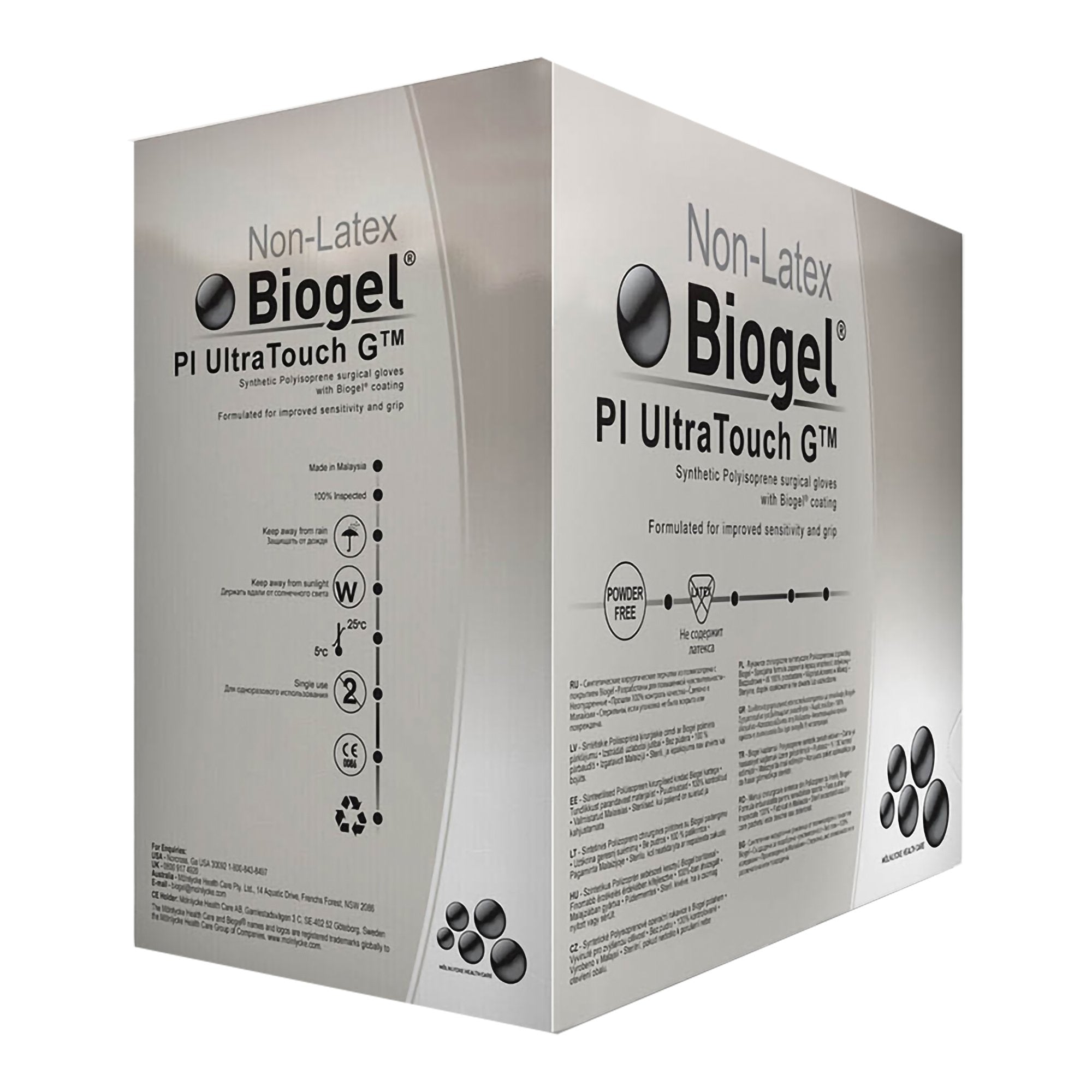 Biogel® PI UltraTouch™ G Polyisoprene Surgical Glove, Size 7.5, Straw 42175