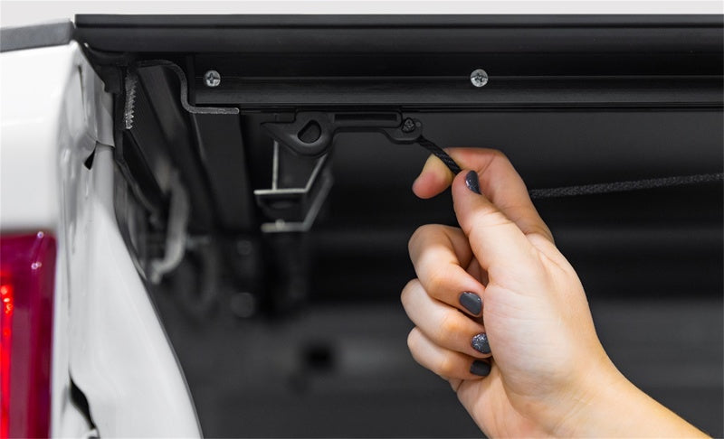 Access LOMAX Tri-Fold Cover Black Urethane Finish 07-20 Toyota Tundra - 5ft 6in Bed B3050039