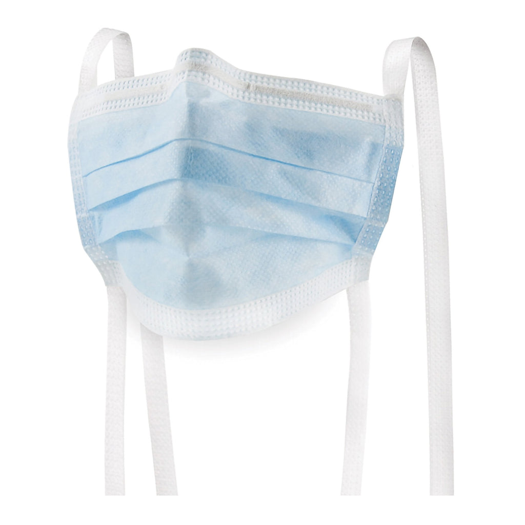 McKesson Classic Style Light & Cool Surgical Mask, Blue 91-1100