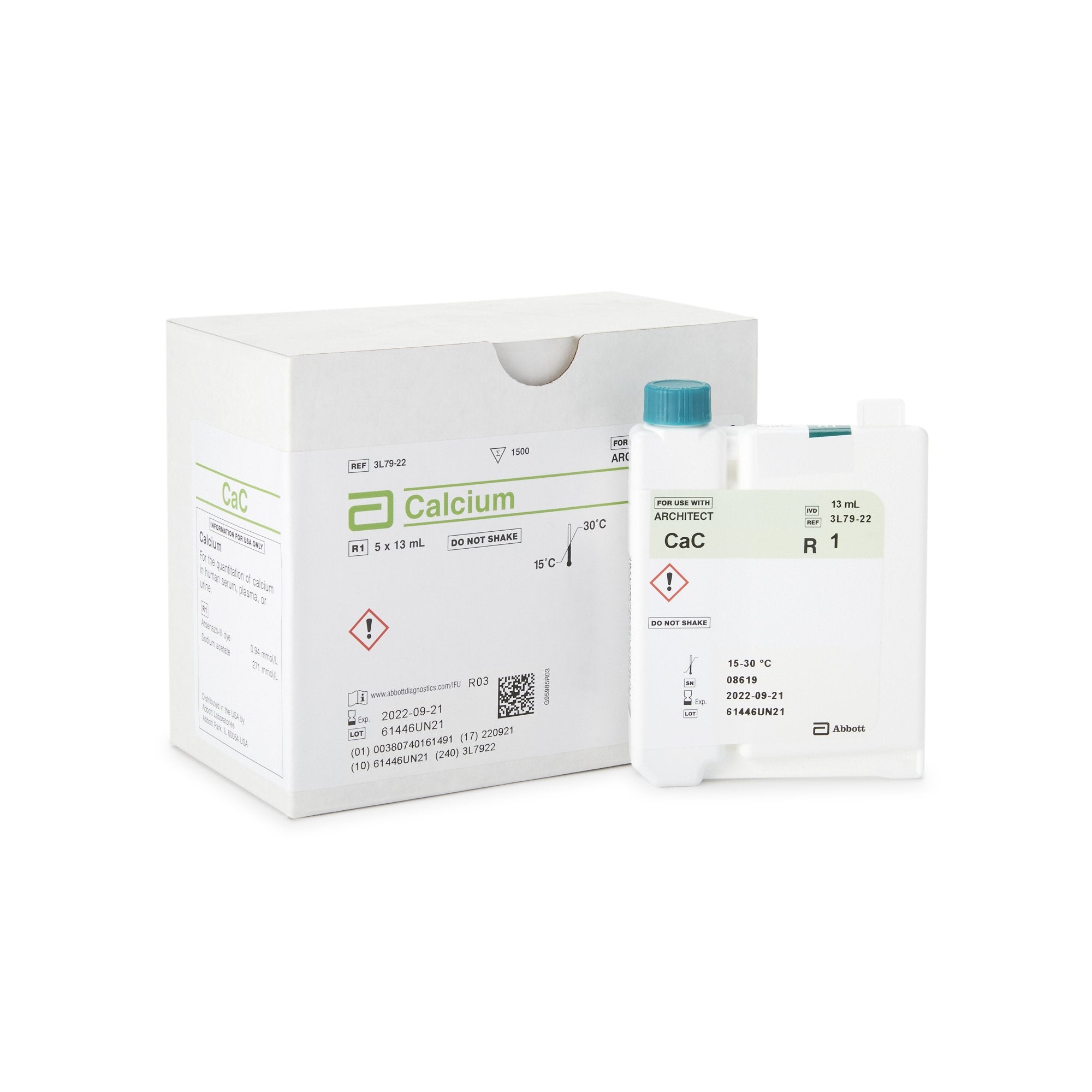 Architect™ Reagent for use with Architect c16000 Analyzer, Calcium test 03L7922