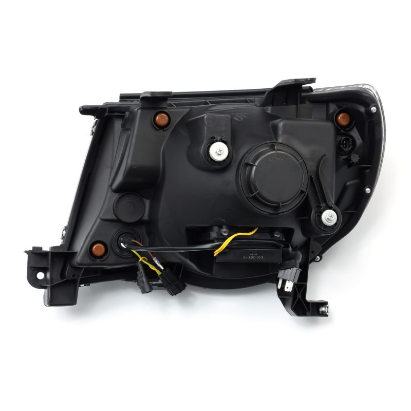 AlphaRex 05-11 Toyota Tacoma PRO-Series Projector Headlights Plank Style Design Alpha Black w/DRL 880736 *Discontinued