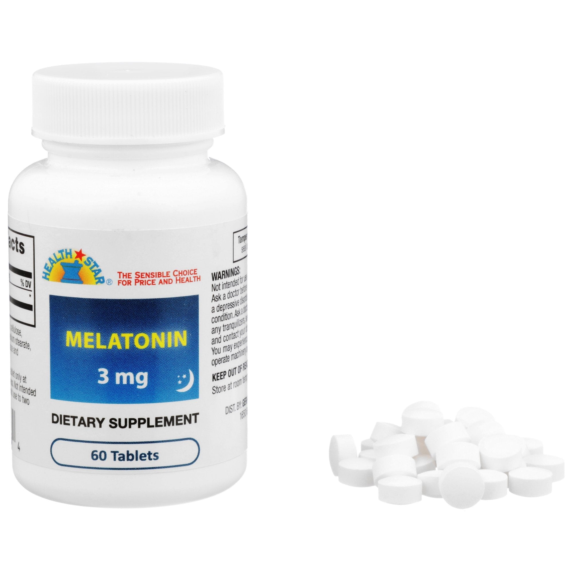 Geri-Care® Melatonin Natural Sleep Aid 864-06-HST
