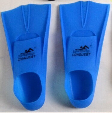 Children's Swimming Training Professional Silicone Short Fins