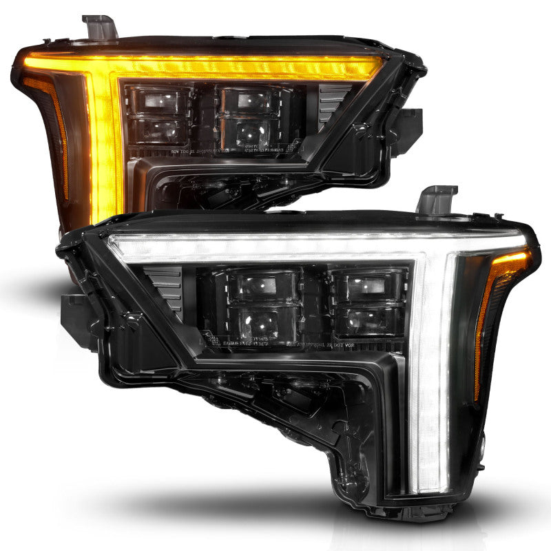 ANZO 22-24 Toyota Tundra (w/Factory LED Refl.) Z-Series Full LED Proj Headlights - Driver Side ONLY 111599X-L