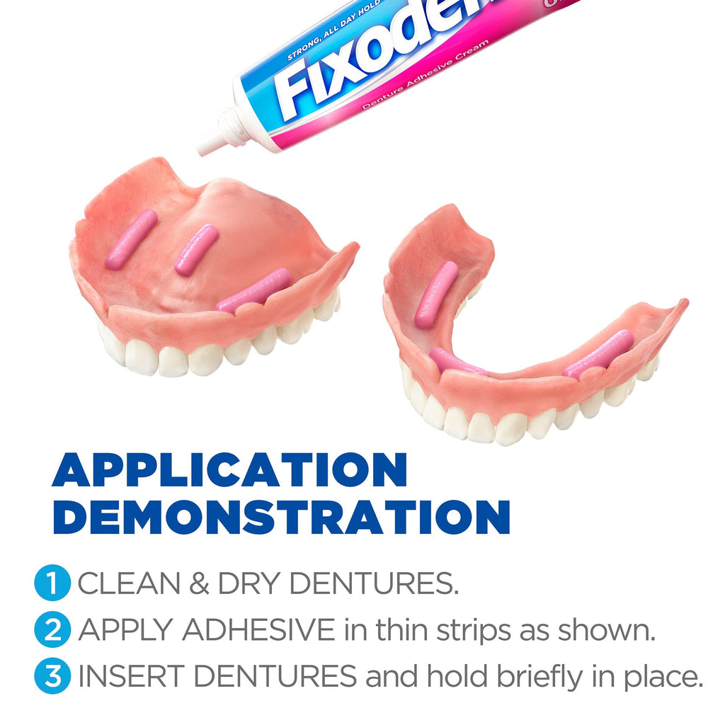 Fixodent Original Denture Adhesive Cream, 0.75 Oz 00076660300378