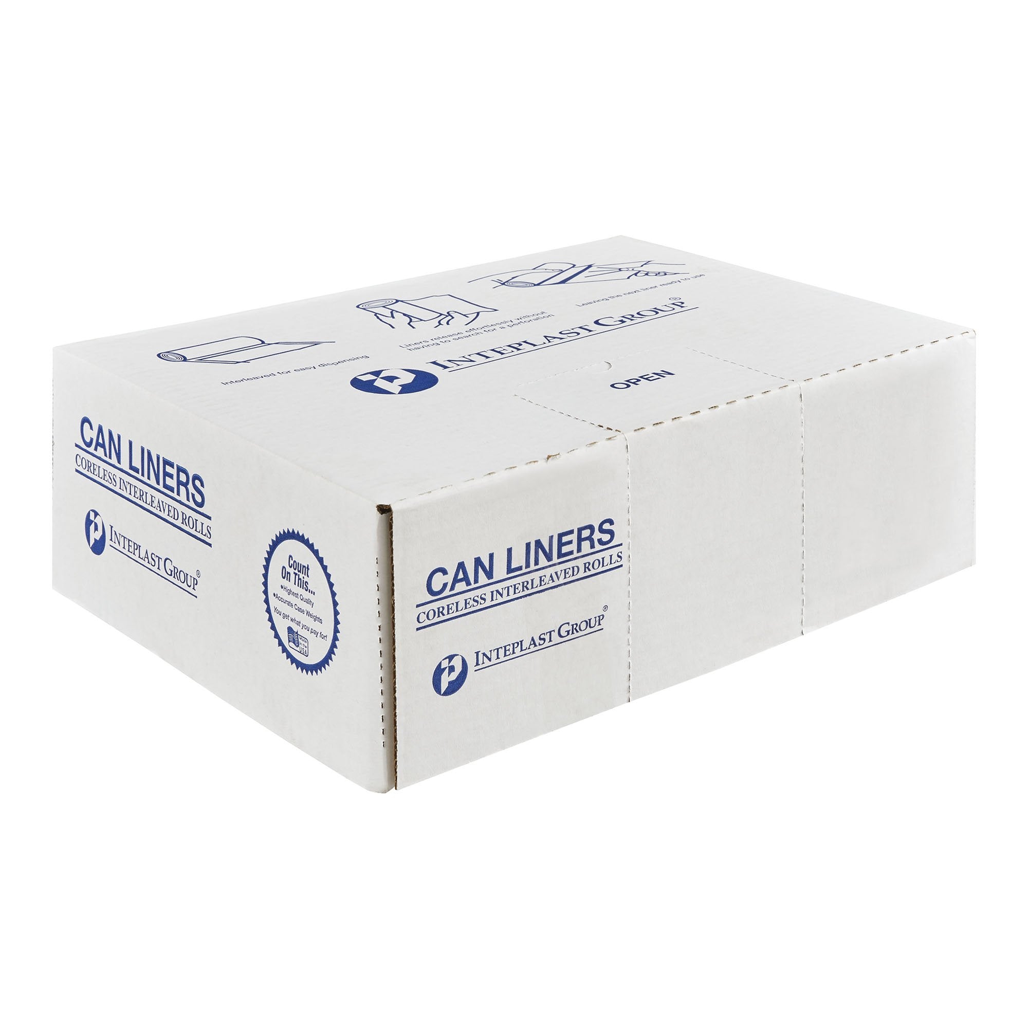 McKesson Extra Heavy Duty Clear Trash Bag, 16 gal, 0.7 Mil BR2432MDC