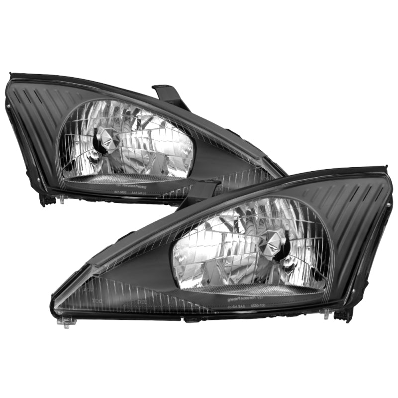SPYDER xTune Ford Focus 00-04 OEM Style Headlights - Black HD-JH-FFOC00-BK 9037290