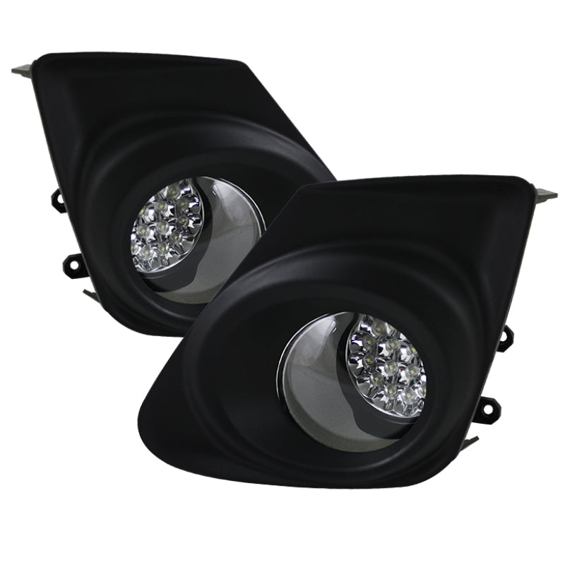 SPYDER Toyota Corolla 11-13 LED Fog Lights w/Switch Clear FL-LED-TCO2011-C 5038470