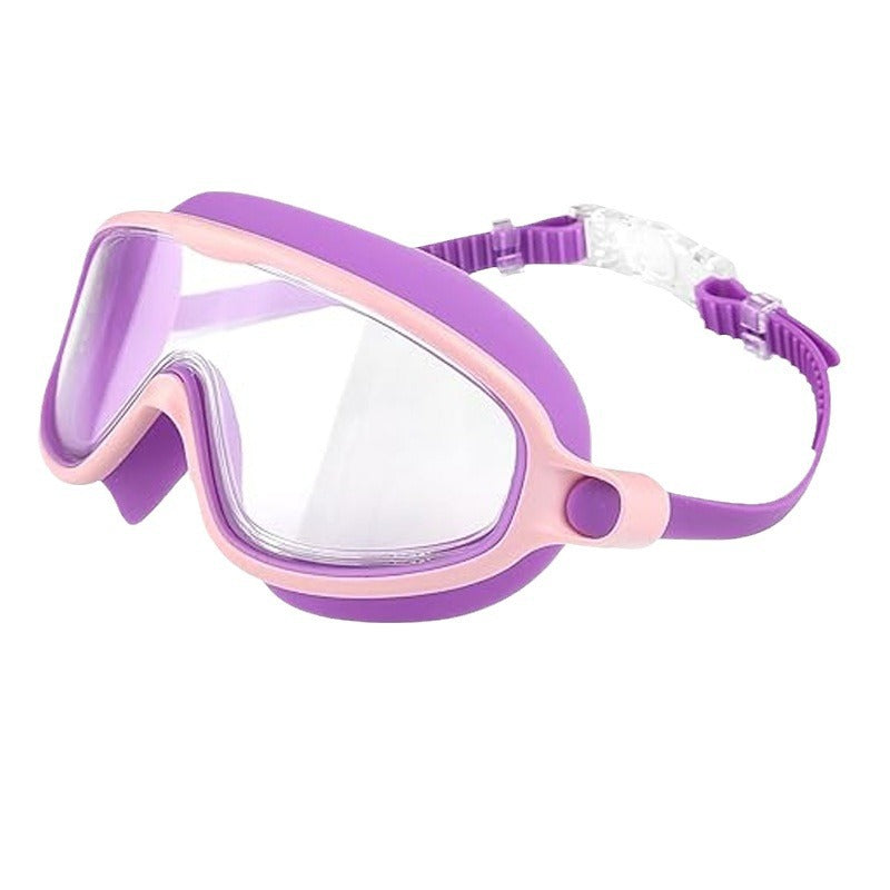 Children's Swimming Goggles HD Waterproof Anti-fog Large Frame Swimming Goggles