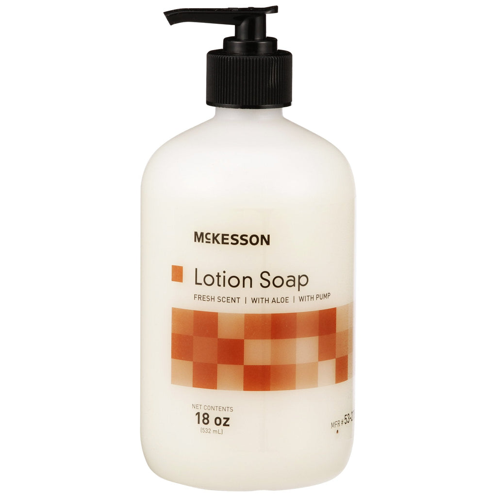McKesson Lotion Soap, Fresh Scent, 18 oz. Pump Bottle 53-27857-18