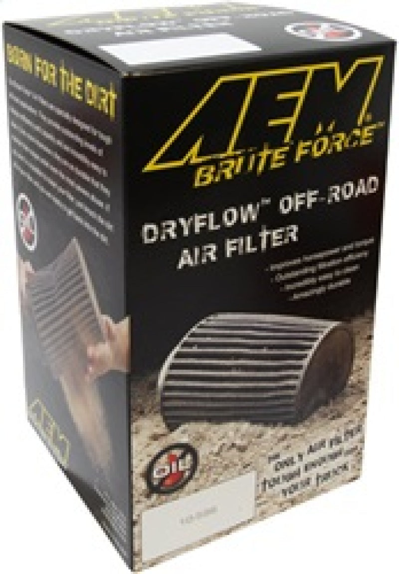 AEM Induction AEM 3.5 inch x 9 inch DryFlow Conical Air Filter 21-2049BF
