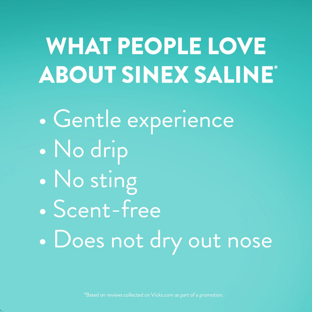 Vicks Sinex Saline Ultra Fine Nasal Mist Spray 32390004150