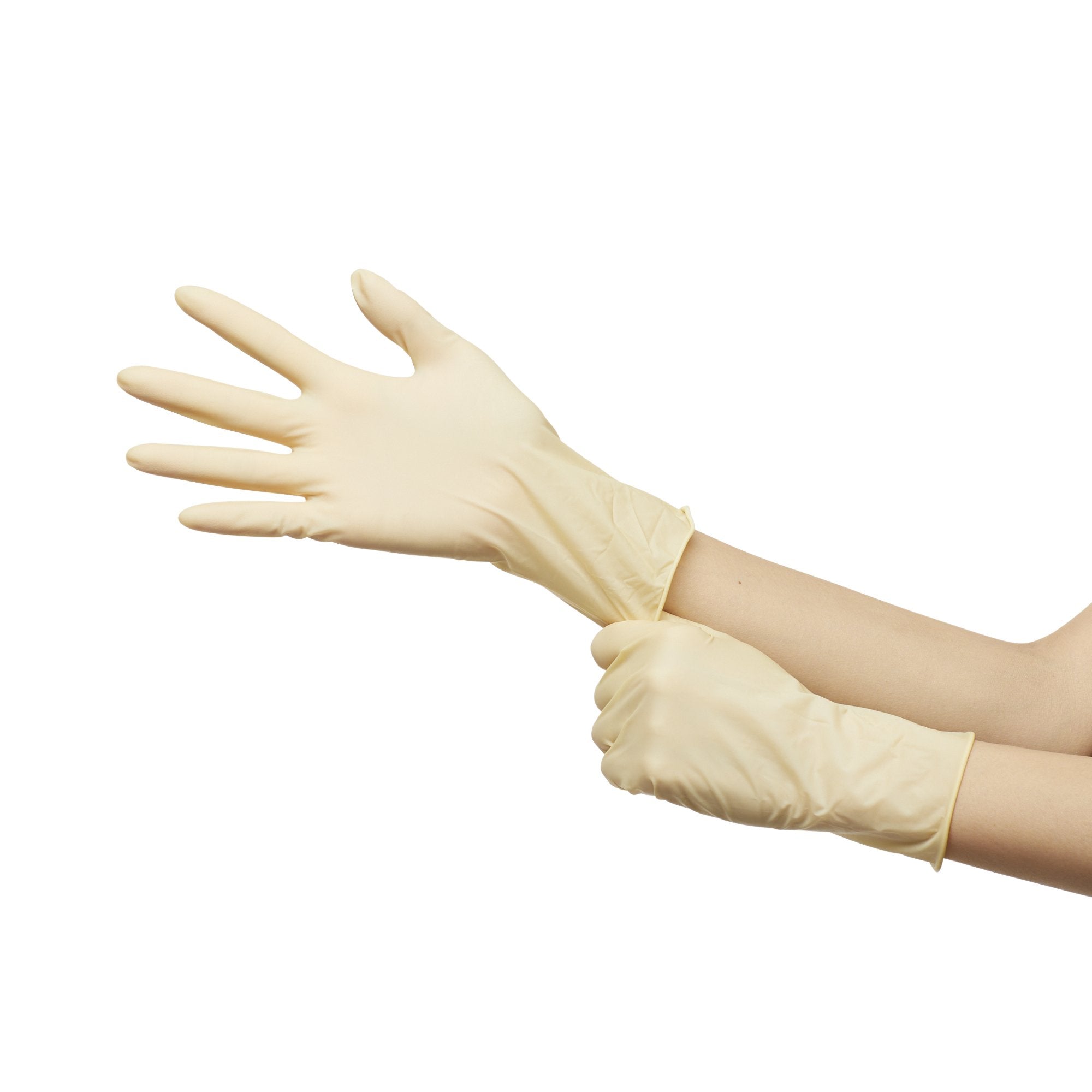 McKesson Confiderm® Latex Exam Glove, Extra Large, Ivory 14-320