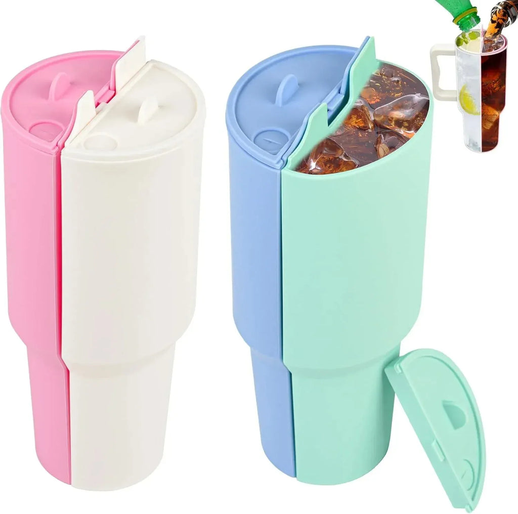 2in1 Drink Divider Compatible with Stanley Tumbler 40oz.