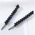 2pcs/Set Crystal Bobby Pins – Shiny Rhinestone Barrettes