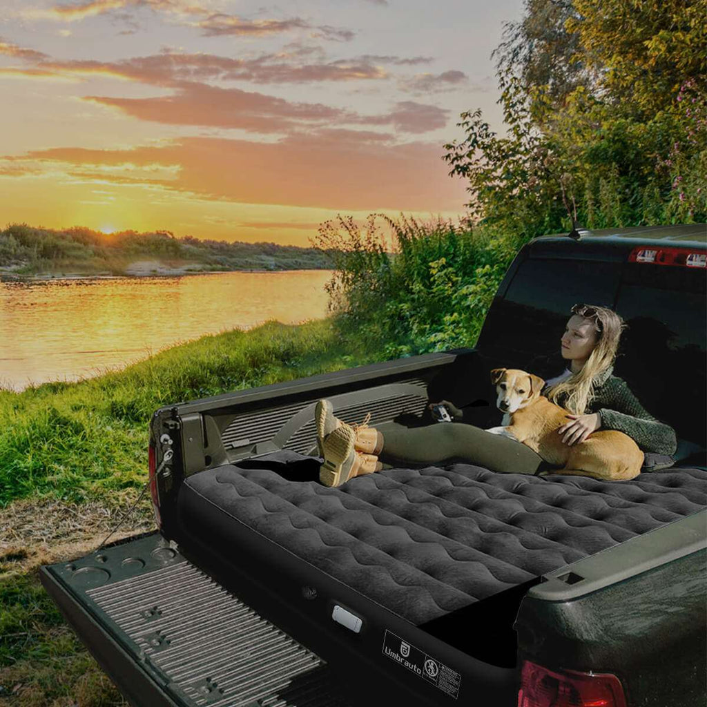 Umbrauto 5.5-6.5ft Built-in Pump Truck Bed Air Mattress 3.0