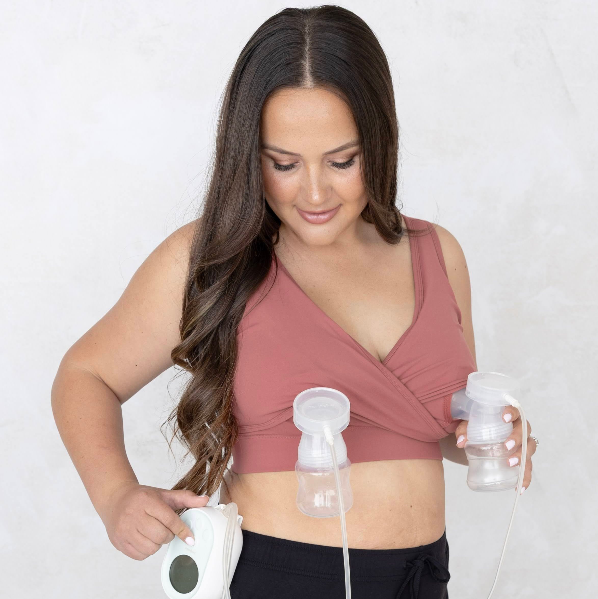 Everyday Luxe® 3.0 Nursing & Hands-Free Pumping Bra for Breastfeeding Moms