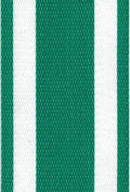 Green and White Stripe