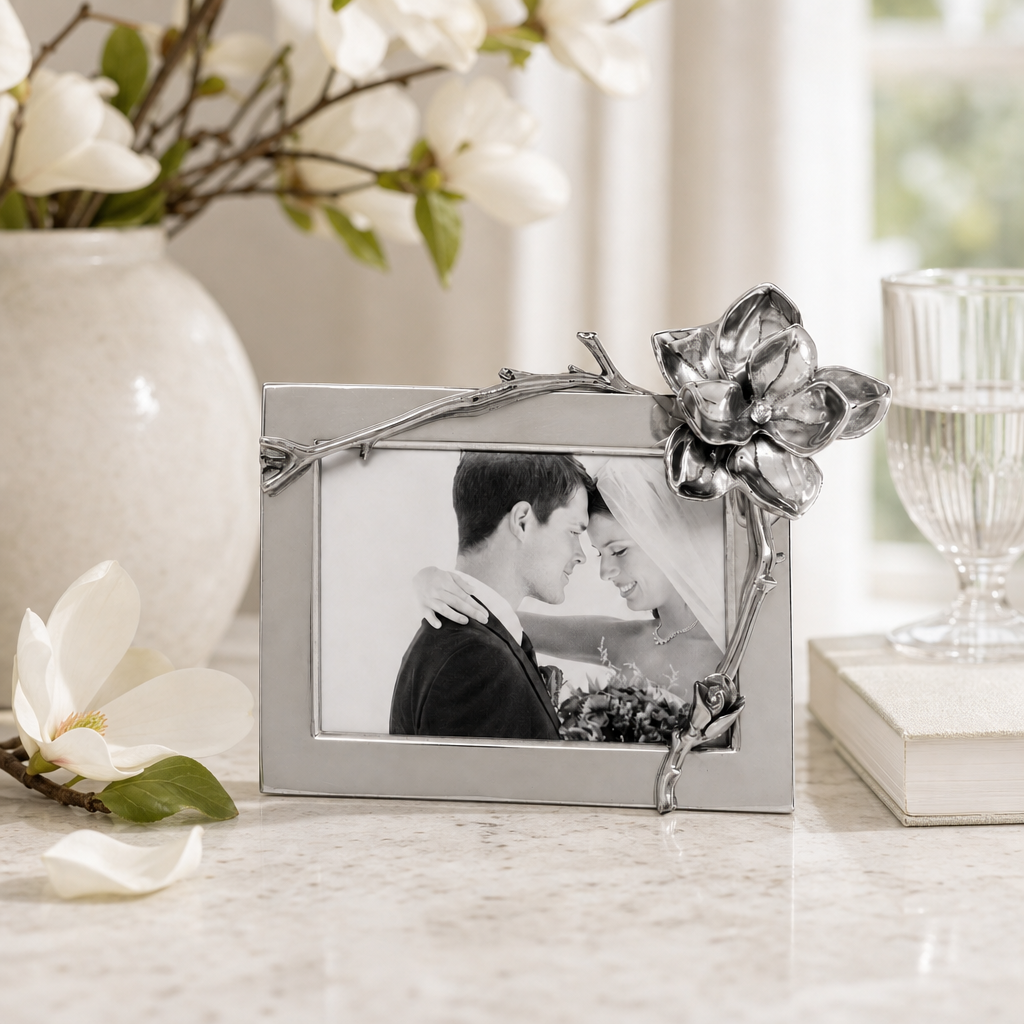 Magnolia Blossom Picture Frame - 5X7
