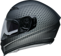 Z1R, Z1R Jackal Helmet Waveform Gray 3XL - Aerodynamic Design with Anti-Fog Shield and Ventilation