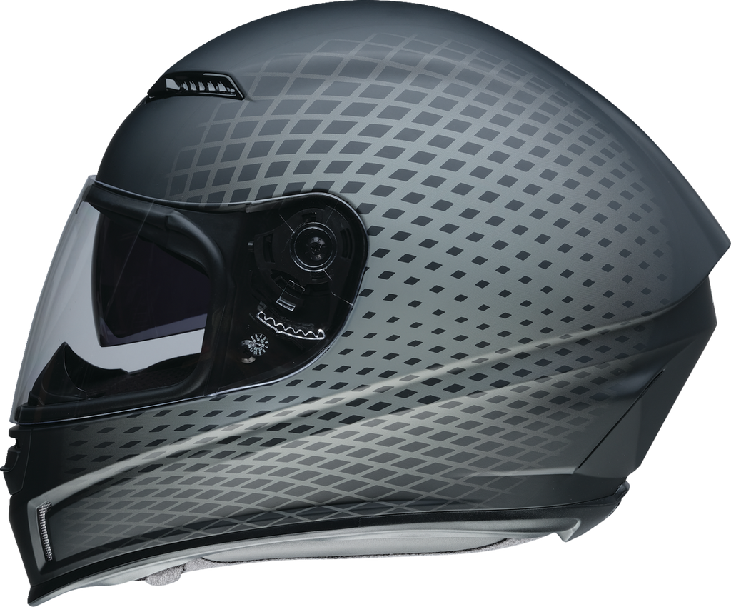Z1R, Z1R Jackal Helmet Waveform Gray 3XL - Aerodynamic Design with Anti-Fog Shield and Ventilation